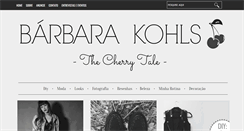 Desktop Screenshot of barbarakohls.com